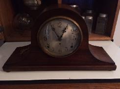 Seth Thomas Walnut Mantle Clock 