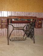 Oak Treadle Sewing Machine 