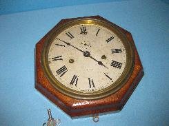 Seth Thomas 1878 Oak Ship's Clock