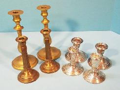 Sterling Silver Candle Sticks