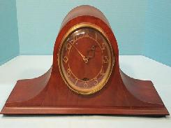 Seth Thomas Walnut Deco Mantel Clock 