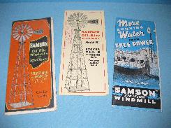 Stover Mfg. Freeport Samson Windmill Literature