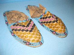 Beaded Native American Moccasins