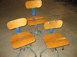 Bevco Bentwood Industial Chairs