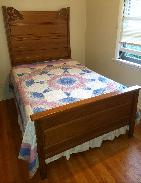 Victorian Oak 3 Pc. Bedroom Set