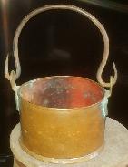 Copper Fireside Bucket 