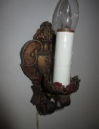 Deco Wall Candle Sconce Light Fixture