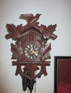 German Walnut Cuckoo Clock