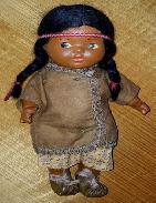 Composition Indian Maiden Doll