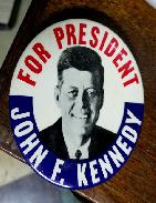JFK Campaign Button
