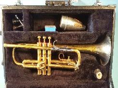 F.E. Olds & Son Brass Engraved Trumpet