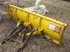 Fisher 7'6 Hyd. Snow Plow & Mount Frame