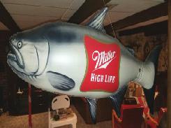 Miller High Life 4 ft. Inflatable Fish