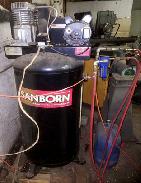  Sanborn 7 HP Upright Air Compressor 