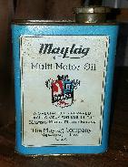 Maytag Motor Oil Can