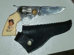 Billy the Kid Six Shooter Knife