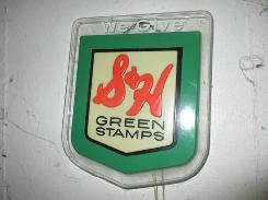 S&H Green Stamps Lighted Signs 