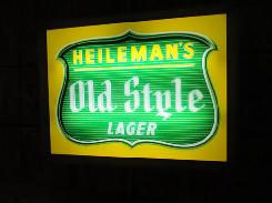 Heilemans Old Style Lager Sign