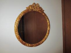 Gold Gilt Bowtie Wall Mirror
