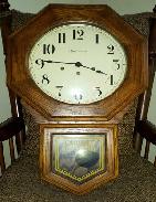 St. Charles Oak Regulator Clock 