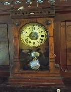 Oak Case Sessions Shelf Clock