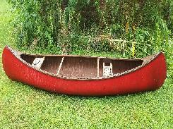  Thompson Bros. Boat Mfg. Co. 14' Wooden Canoe 