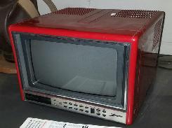 Zenith Red Television 