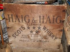 Haig & Haig Blended Scotts Whiskey Wood Box