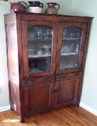 Early Pine One Piece Cupboard