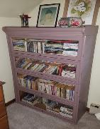 Oak 4 Section Stacking Bookcase 