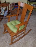 Maple Mission Style Rocking Chair 