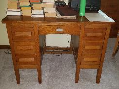 Quarter Sawn Oak Desk 
