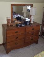 Early American 3 Pc. Maple Bedroom Set