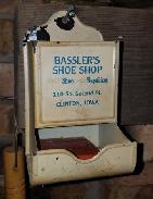 Bassler's Shoe Shop Match Safe