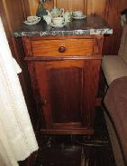 Early Pine Bedside Commode