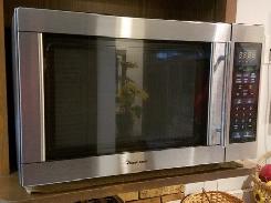 Magic Chef Stainless Steel Microwave 